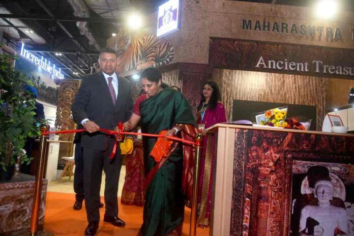 Maharashtra Tourism,WTM London 2023,Cultural Splendor ,Sustainable Tourism ,Maharashtra Roadshow,Travel Trade ,Cultural Heritage,Landscapes ,UNESCO Heritage ,Business Collaborations ,Maharashtra Artistry ,Lavani Dance ,Tourism Showcase ,International Platform