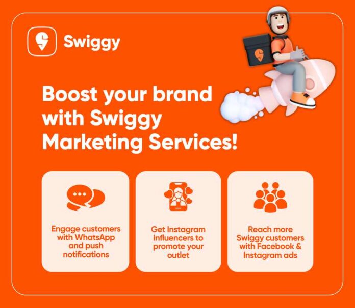 Swiggy Marketing Services, Restaurant Marketing Solutions, Swiggy Influencer Marketing, Swiggy Social Media Ads, Swiggy WhatsApp Marketing, Swiggy Restaurant Partners, Digital Marketing for Restaurants, Boost Restaurant Visibility, Swiggy Online Brand Presence, Swiggy Customer Engagement, India Food Delivery Marketing, Swiggy Influencer Network, Restaurant Growth Strategies, Swiggy Marketing Tools, Restaurant Advertising Solutions,Swiggy