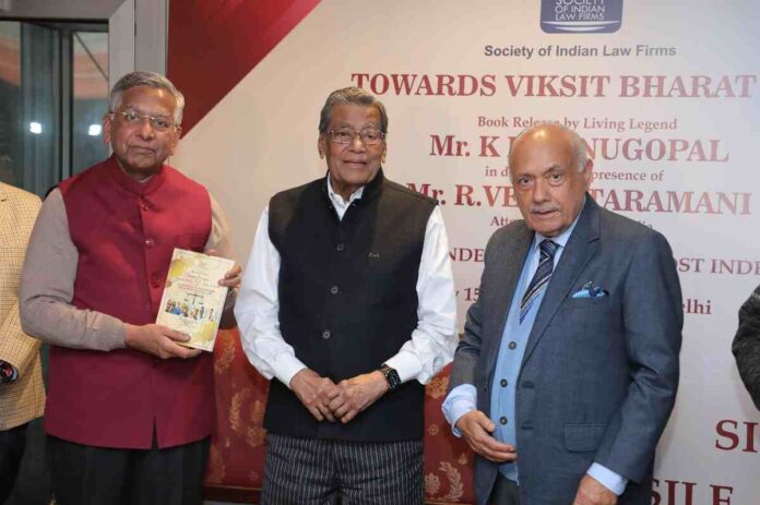 Attorney General of India Book Launch 2025, Lawyers of India in Freedom Struggle Book, 75 Years of Republic of India Celebration, K.K. Venugopal Book Launch Event, Legal Luminaries Honored in Neeti Bagh, Society of Indian Law Firms Event 2025, Indian Legal History 1872-2022 Book, Contributions of Lawyers in Indian Democracy, R. Venkataramani Receives Legal Book, 150 Years of Lawyers in Independent India, Celebrating Indian Lawyers' Role in Freedom, Lawyers in Indian Independence Movement, Dr. Lalit Bhasin on Legal Contributions, Lawyers' Role in Building Indian Democracy, Honoring Legal Icons of India 2025 Event, Indian Lawyers' Impact on Democratic Values, Legal Professionals in India's Progress, Shantha Neeti Bagh Book Launch Highlights, Mahatma Gandhi and Legal Contributions, Celebrating Legal Heroes of India’s History,