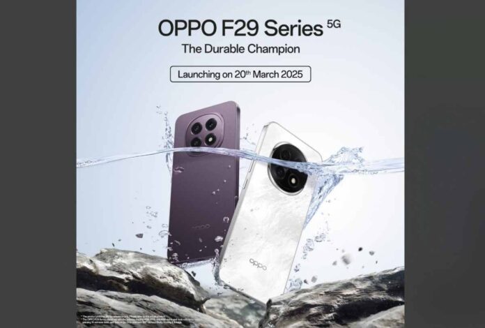 Oppo F29 5G Series, Oppo F29 5G, Oppo F29 Pro 5G, Smartphone Launch, India Launch, 5G Smartphone, Mobile Phones, Oppo F29 5G Specs, Oppo F29 Pro 5G Specs, Oppo F29 5G Price, Oppo F29 Pro 5G Price, SuperVOOC Charging, 360-degree Armour Body  , IP69 Rating   , Oppo F29 5G India Launch, Oppo F29 5G Series Specifications, Oppo F29 5G Price in India, Oppo F29 Pro 5G Features 5G Smartphone India, Oppo F29 5G Amazon Flipkart   ,