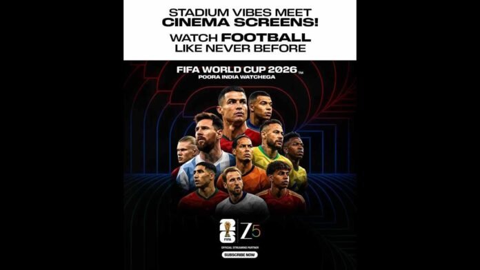 Zee Studios, FIFA World Cup 2026 India, Event cinema movement, Live sports in theatres, Football theatrical screenings, Mukund Galgali, Zee Entertainment Enterprises Ltd, Indian exhibition industry, Alternate content in cinemas